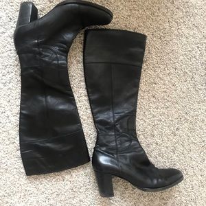 Vintage Dolce & Gabbana leather boots black